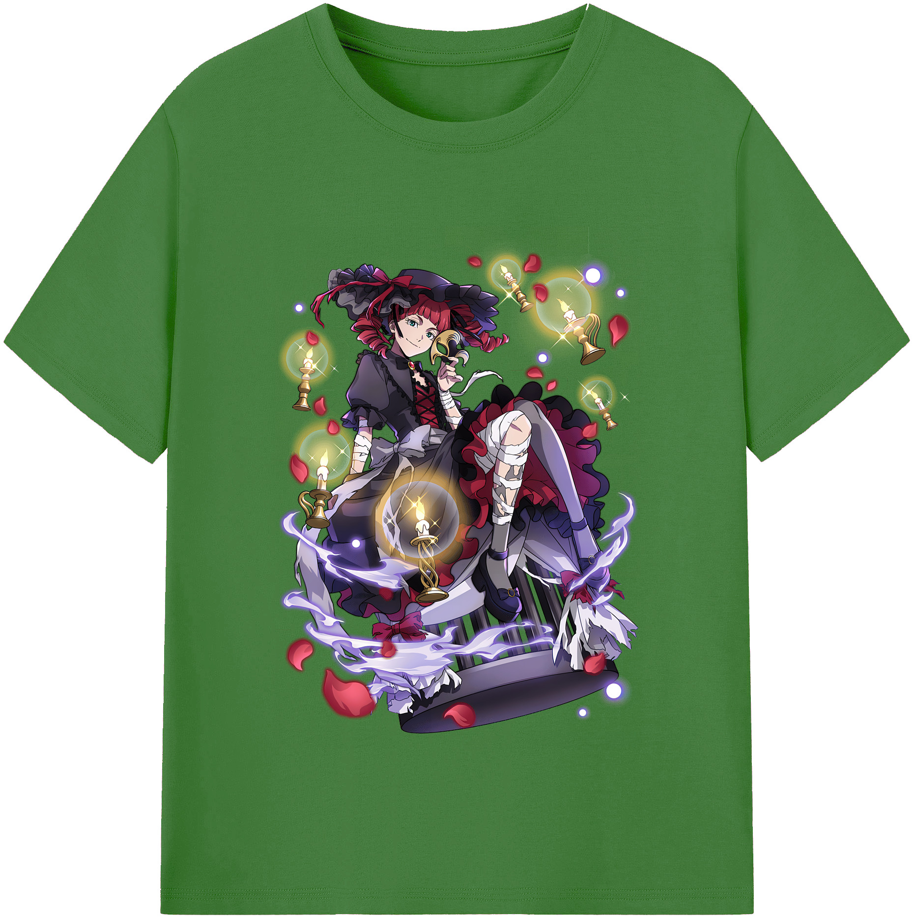 （画像用） 文豪ストレイドッグス Bungo Stray Dogs レディースカジュアルプリントTシャツ（綿100％）